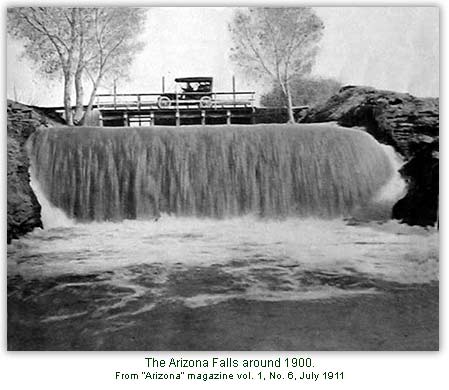 AZ Falls in 1900