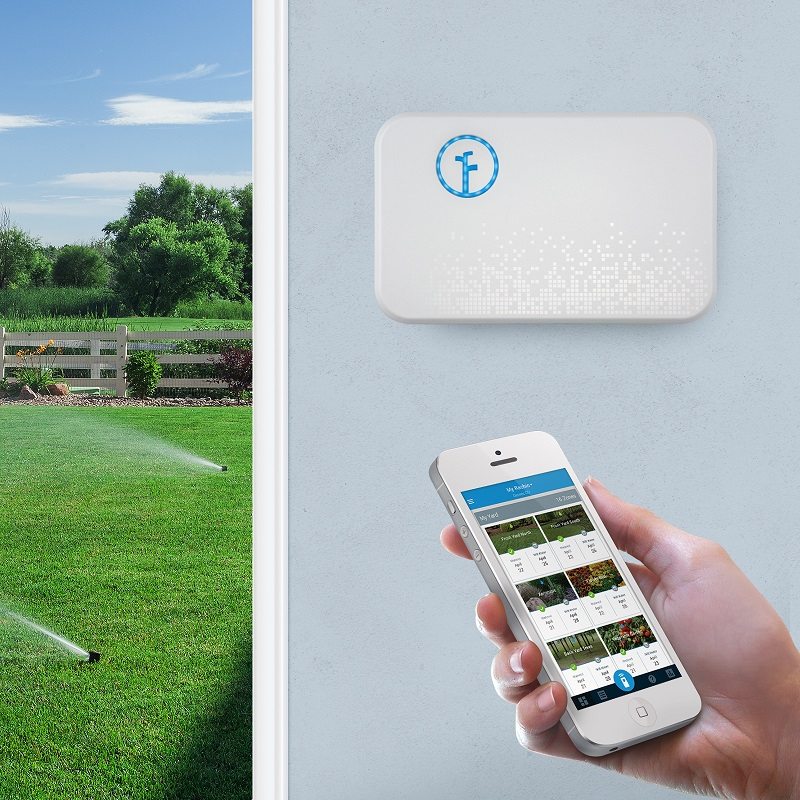 Keep your backyard healthy by using smart controllers and your smart phone.